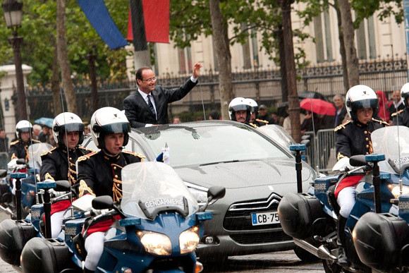 フランス大統領就任式