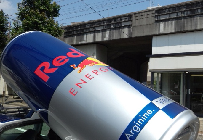 RedBullのお姉さま。