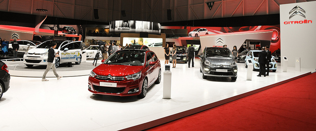 Citroën Stand at Geneva Motor Show 2013