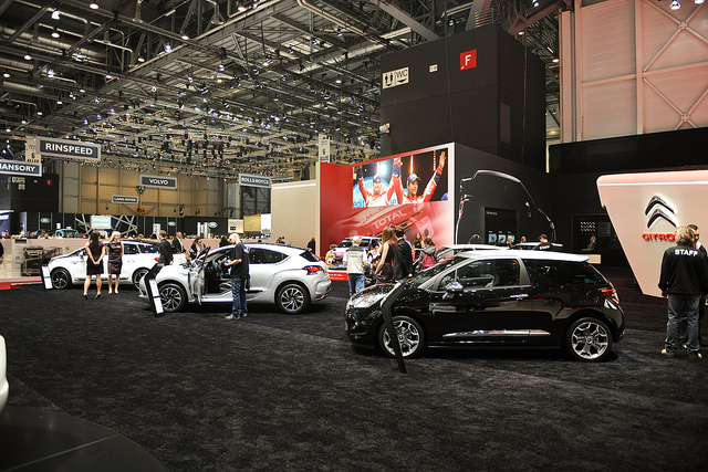 Citroën Stand at Geneva Motor Show 2013